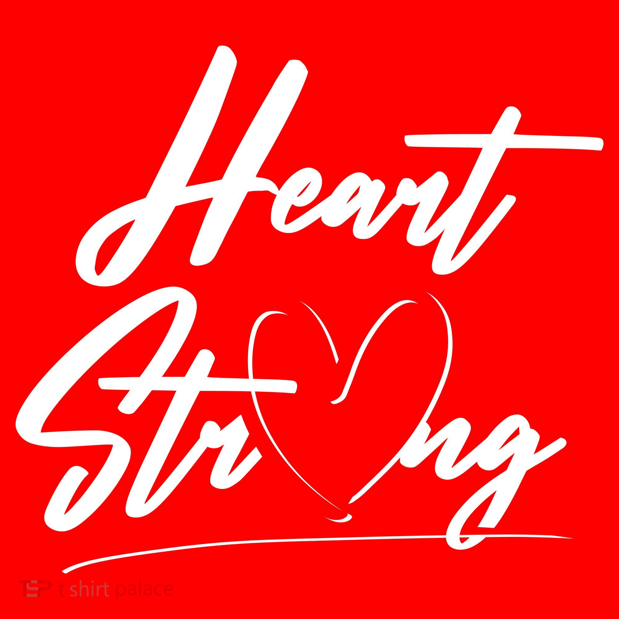 Heart Strong Heart Health Awareness Month Pom Pom 12in Knit Beanie