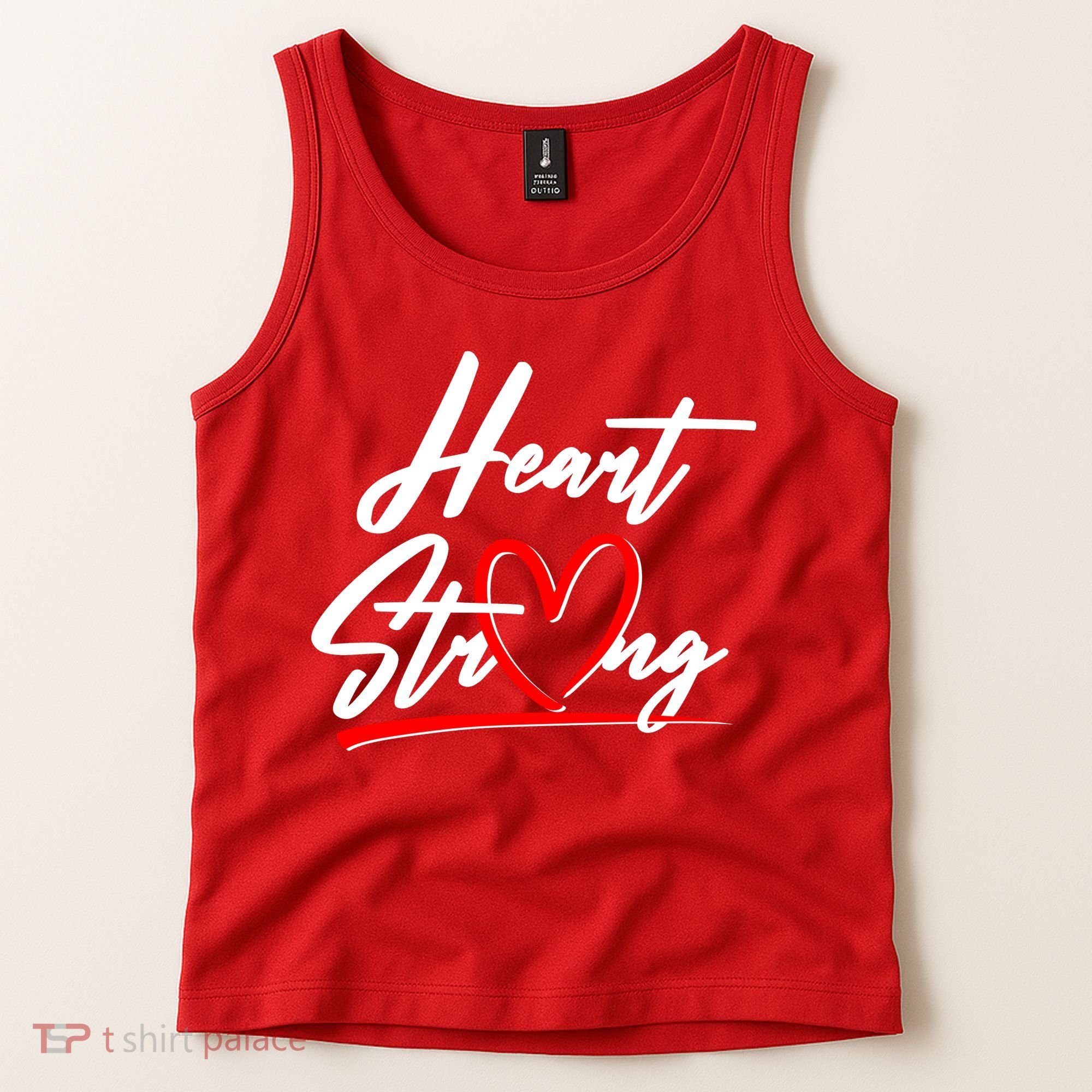 Heart Strong Heart Health Awareness Month Tank Top