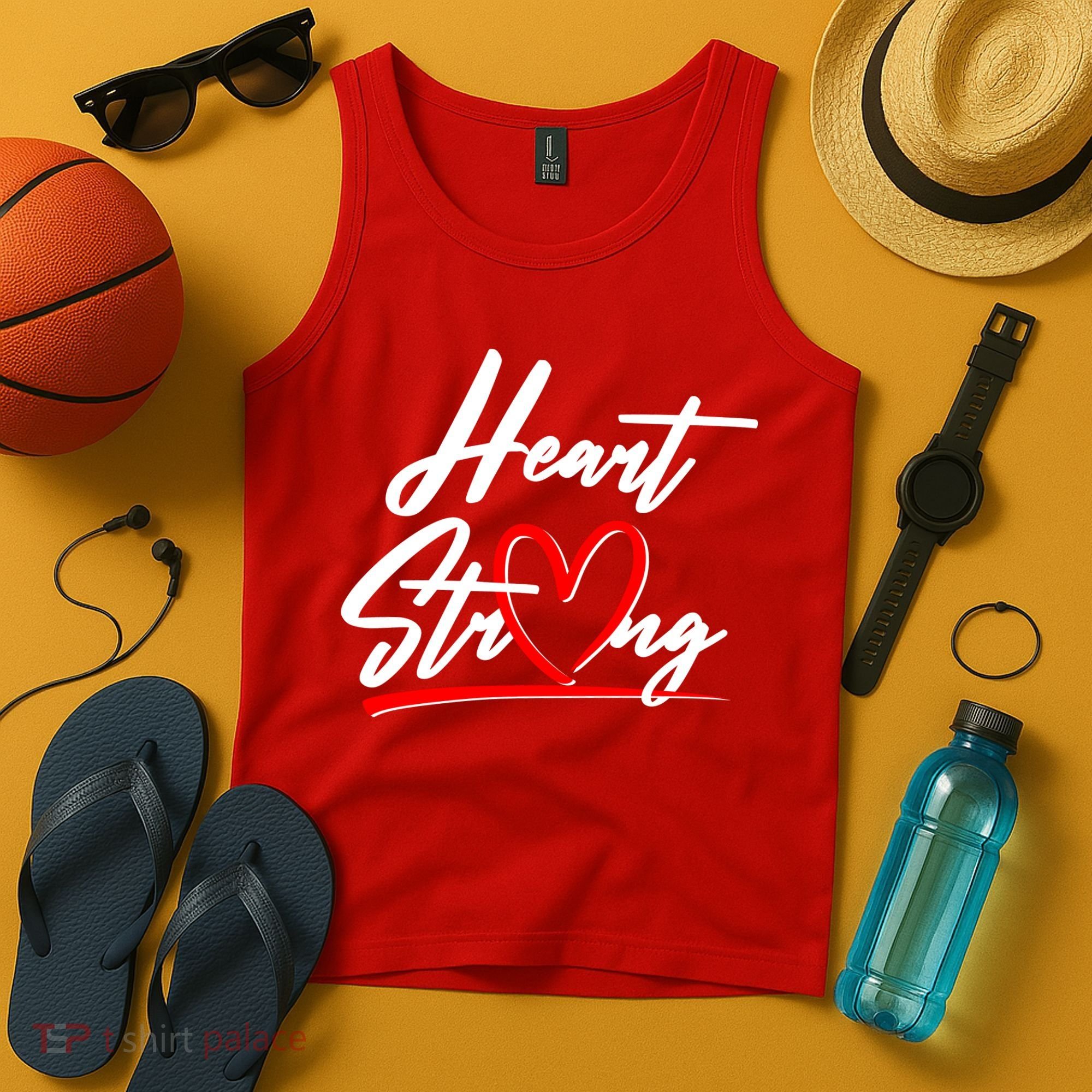 Heart Strong Heart Health Awareness Month Tank Top