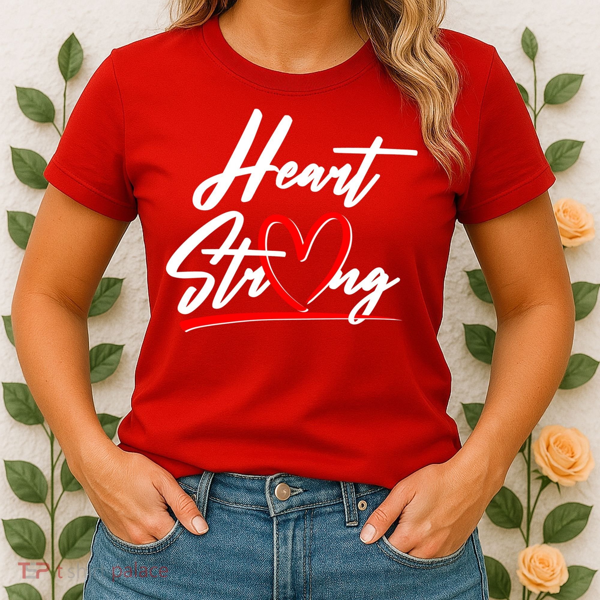 Heart Strong Heart Health Awareness Month Women's T-Shirt