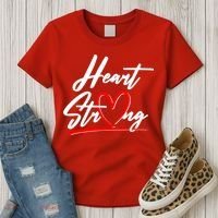 Heart Strong Heart Health Awareness Month Women's T-Shirt thumb 3