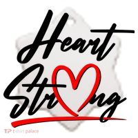 Heart Strong Heart Health Awareness Month Ceramic Ornament thumb 2