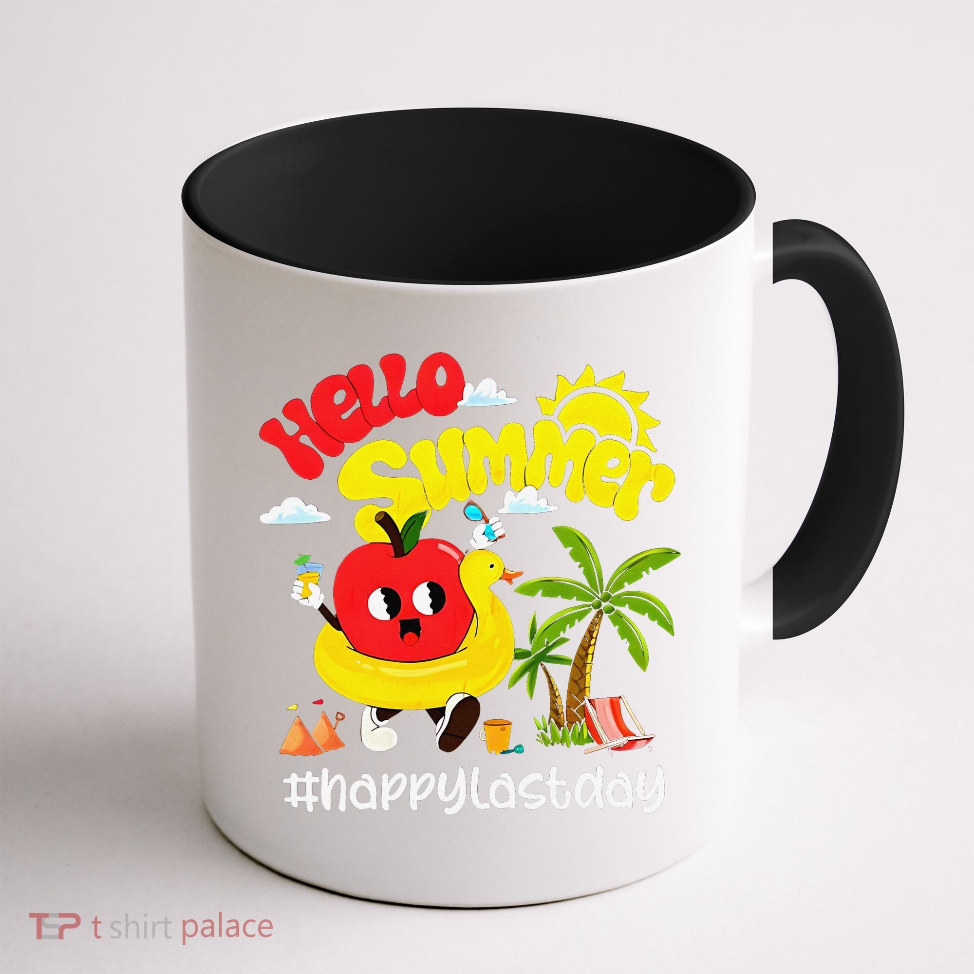 Hello Summer Happy Last Day Of School Teacher Student Coffee Mug