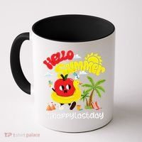 Hello Summer Happy Last Day Of School Teacher Student Coffee Mug thumb 0