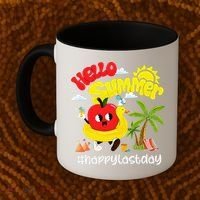 Hello Summer Happy Last Day Of School Teacher Student Coffee Mug thumb 2
