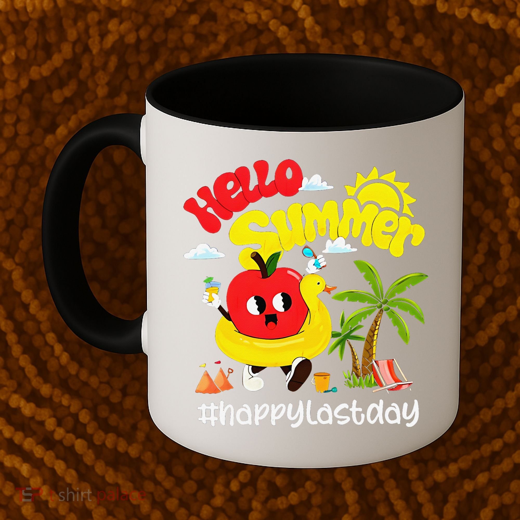 Hello Summer Happy Last Day Of School Teacher Student Coffee Mug
