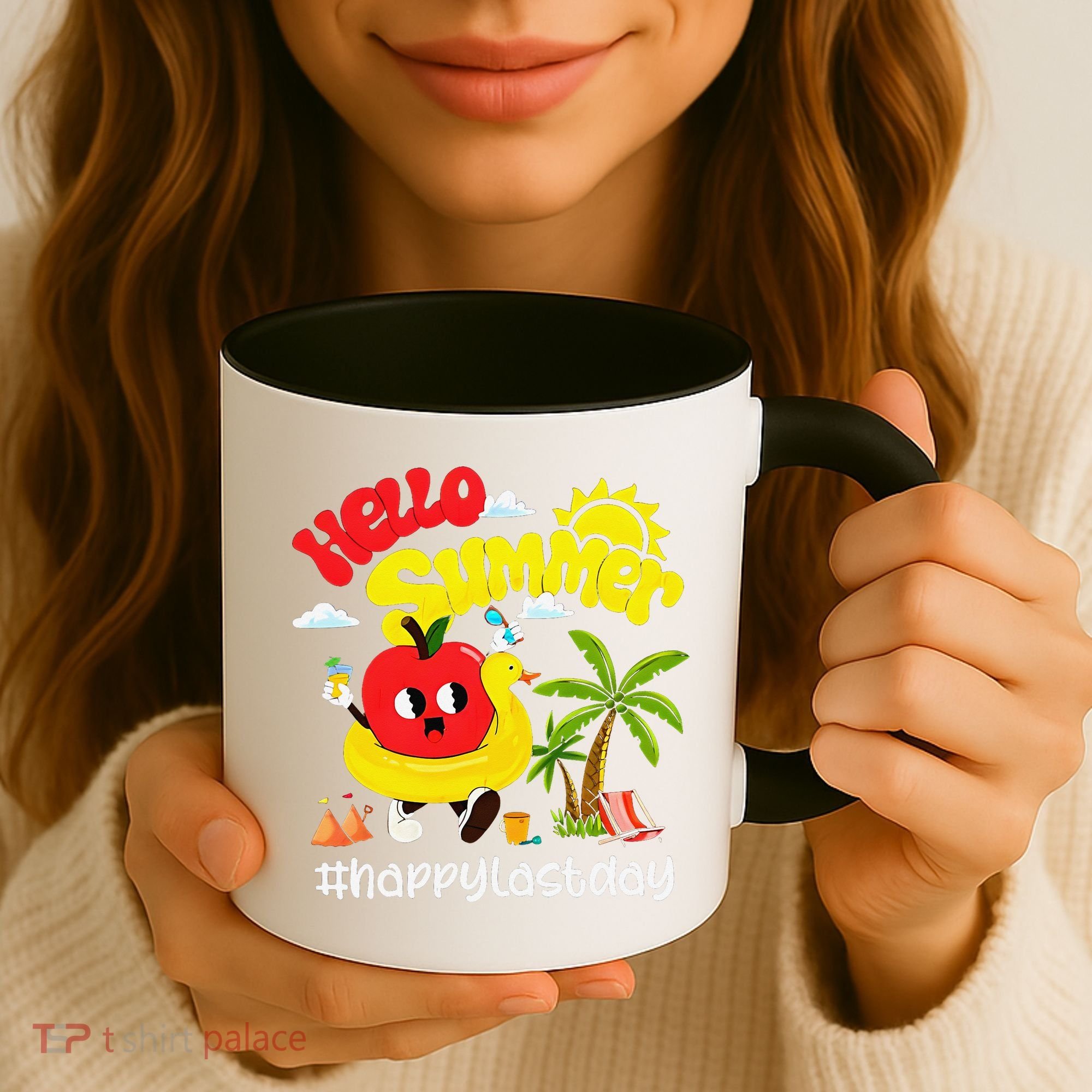 Hello Summer Happy Last Day Of School Teacher Student Coffee Mug