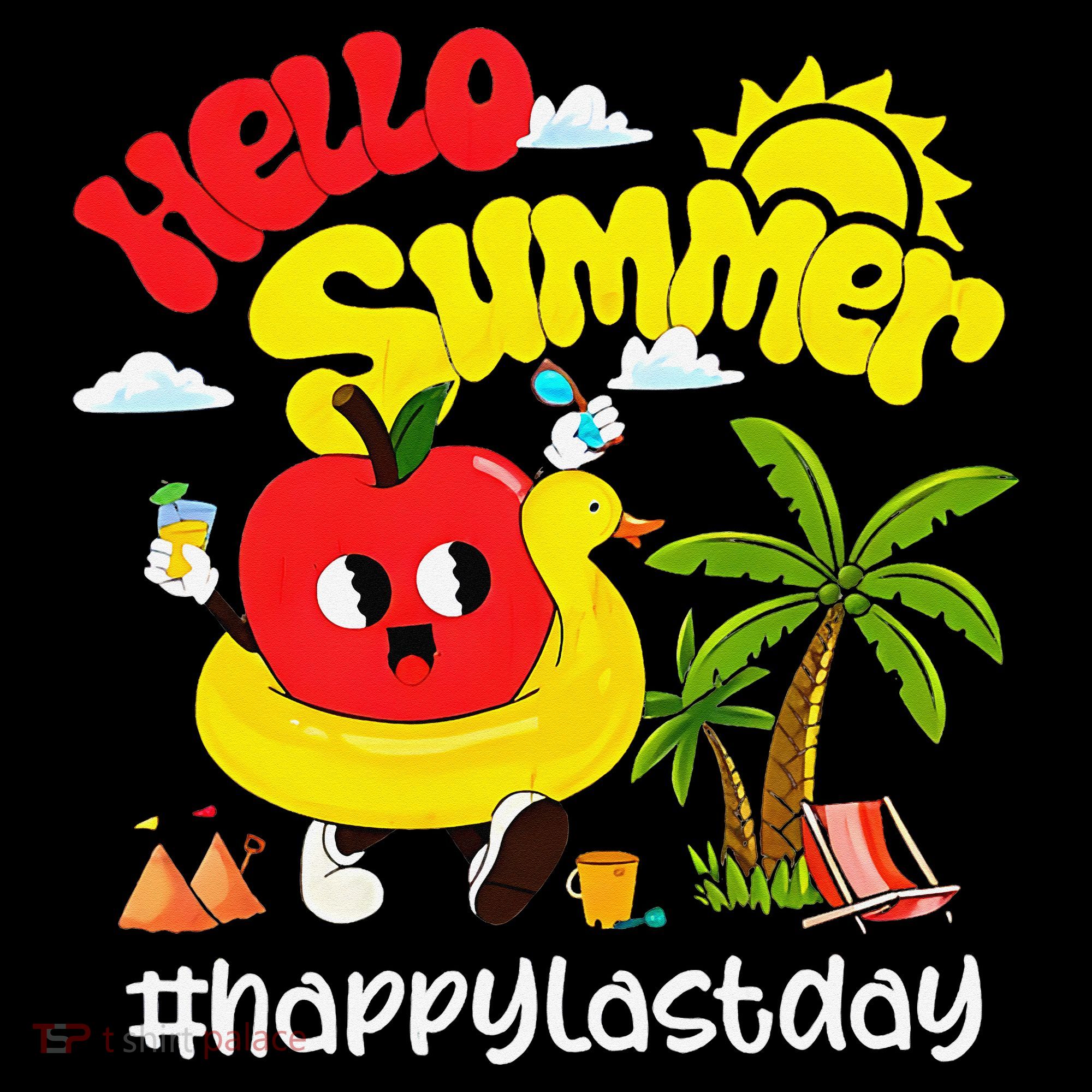 Hello Summer Happy Last Day Of School Teacher Student Coffee Mug