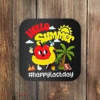 Hello Summer Happy Last Day Of School Teacher Student Coaster thumb 0