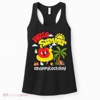 Hello Summer Happy Last Day Of School Teacher Student Women's Tank Top thumb 0