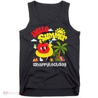Hello Summer Happy Last Day Of School Teacher Student Tank Top thumb 0