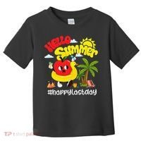 Hello Summer Happy Last Day Of School Teacher Student Toddler T-Shirt thumb 0