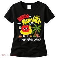 Hello Summer Happy Last Day Of School Teacher Student Women's T-Shirt thumb 0