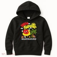 Hello Summer Happy Last Day Of School Teacher Student Kids Hoodie thumb 0