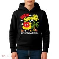 Hello Summer Happy Last Day Of School Teacher Student Kids Hoodie thumb 4