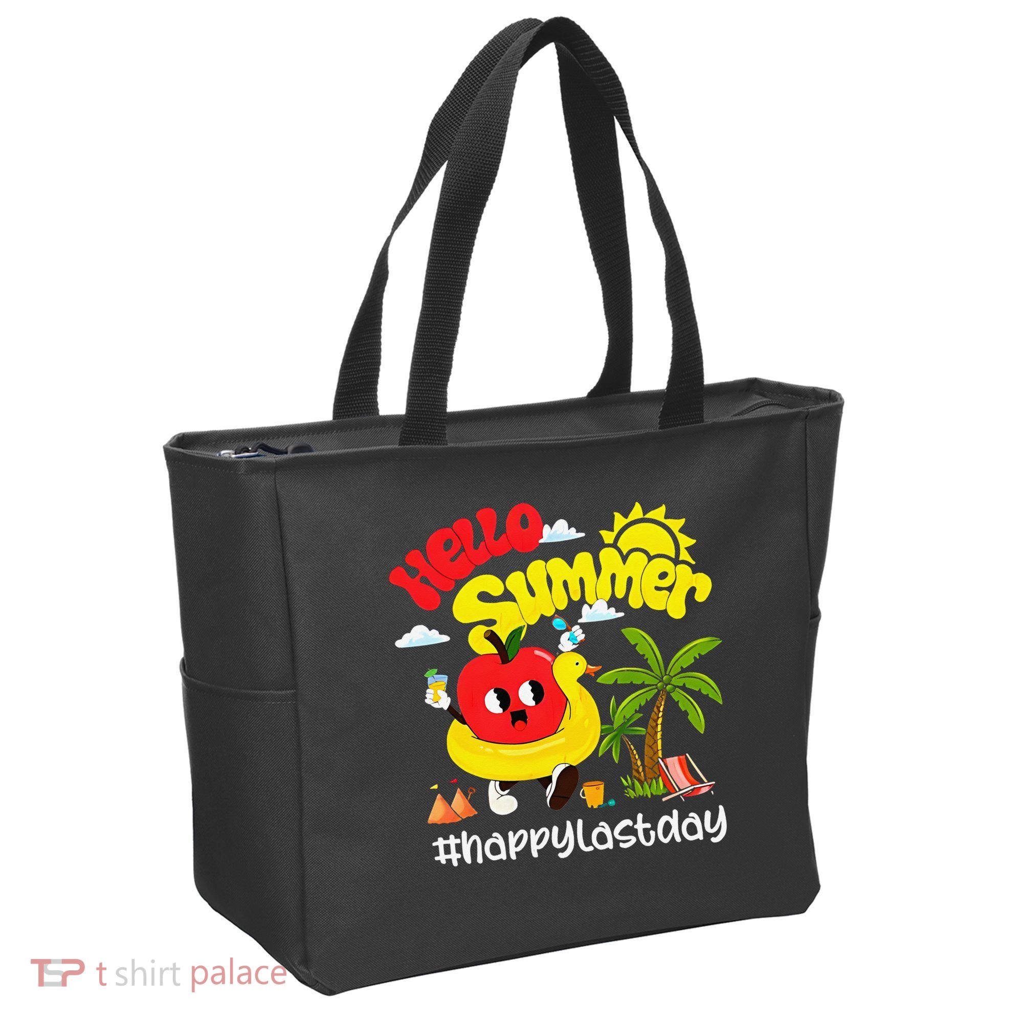 Hello Summer Happy Last Day Of School Teacher Student Tote Bag
