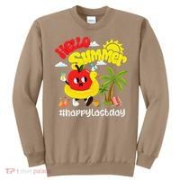 Hello Summer Happy Last Day Of School Teacher Student Sweatshirt thumb 0