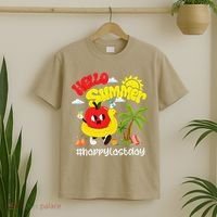 Hello Summer Happy Last Day Of School Teacher Student T-Shirt thumb 2