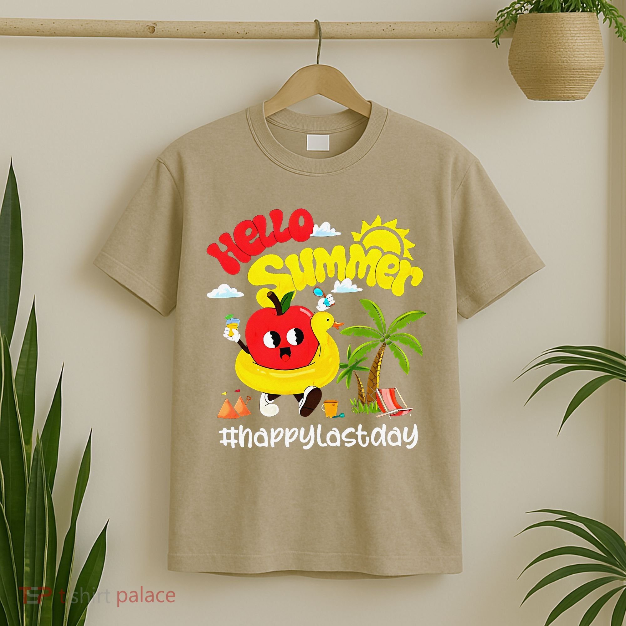 Hello Summer Happy Last Day Of School Teacher Student T-Shirt