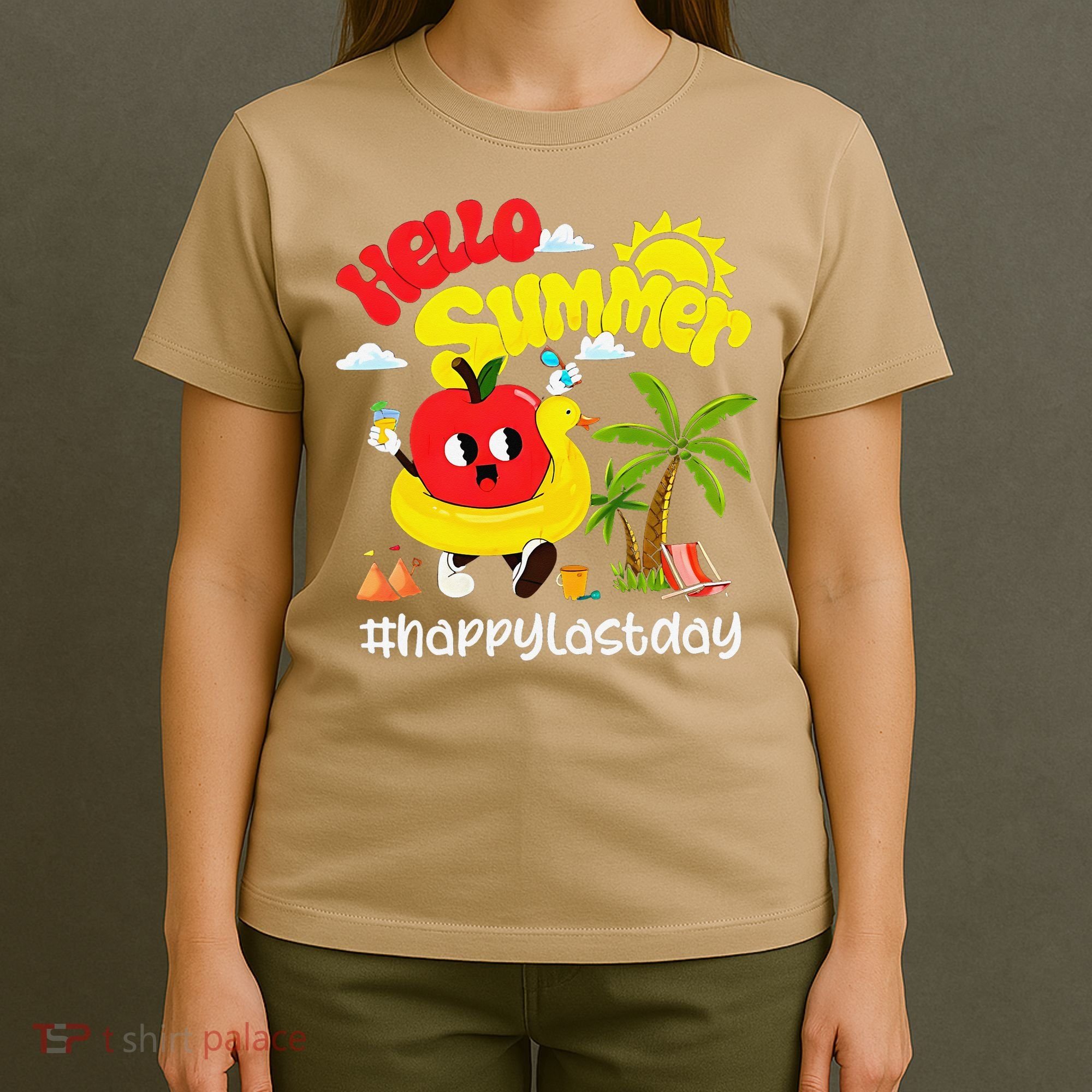 Hello Summer Happy Last Day Of School Teacher Student T-Shirt