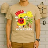 Hello Summer Happy Last Day Of School Teacher Student T-Shirt thumb 6