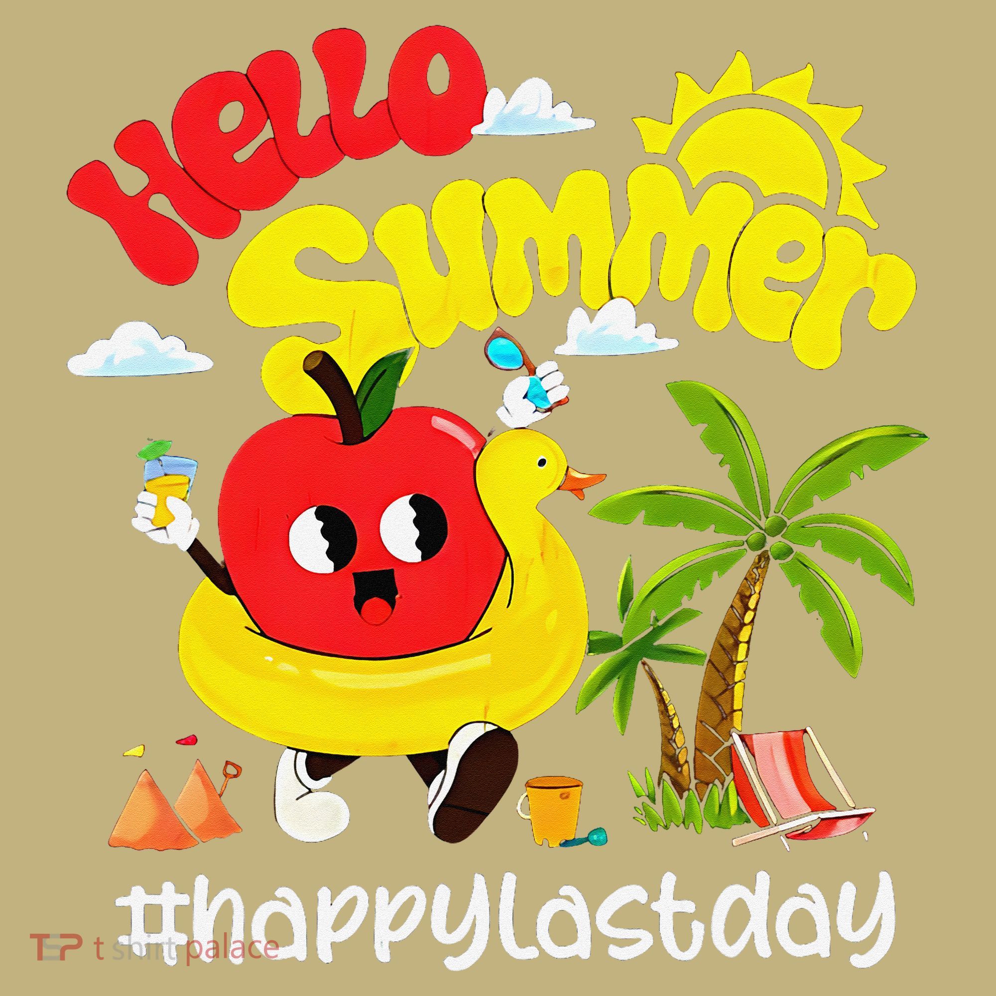 Hello Summer Happy Last Day Of School Teacher Student Mousepad