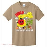 Hello Summer Happy Last Day Of School Teacher Student Kids T-Shirt thumb 0