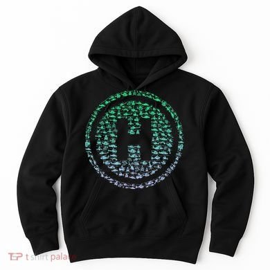 Helipad Silhouette Helicopter Pilot Helicopter Hoodie