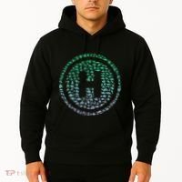 Helipad Silhouette Helicopter Pilot Helicopter Hoodie thumb 2