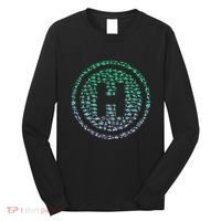 Helipad Silhouette Helicopter Pilot Helicopter Long Sleeve Shirt thumb 0