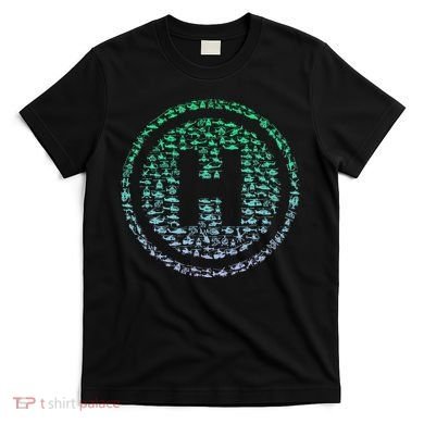 Helipad Silhouette Helicopter Pilot Helicopter T-Shirt