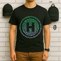 Helipad Silhouette Helicopter Pilot Helicopter T-Shirt thumb 6