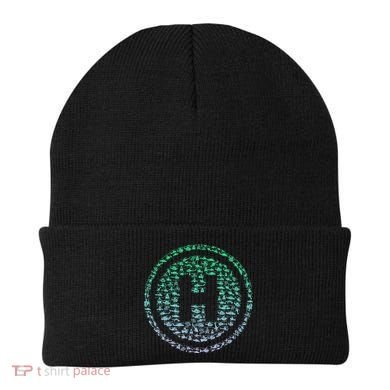Helipad Silhouette Helicopter Pilot Helicopter Beanie