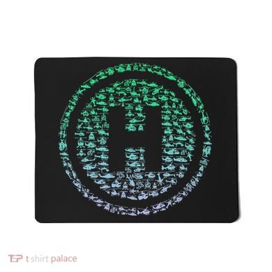 Helipad Silhouette Helicopter Pilot Helicopter Mousepad