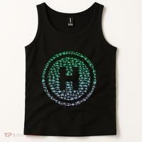 Helipad Silhouette Helicopter Pilot Helicopter Tank Top thumb 2
