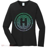 Helipad Silhouette Helicopter Pilot Helicopter Women's Long Sleeve Shirt thumb 0