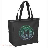 Helipad Silhouette Helicopter Pilot Helicopter Tote Bag thumb 2