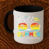 Hello Summer Happy Last Day Of School Teacher Student Coffee Mug thumb 2