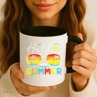 Hello Summer Happy Last Day Of School Teacher Student Coffee Mug thumb 3