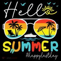 Hello Summer Happy Last Day Of School Teacher Student Coffee Mug thumb 5