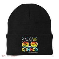 Hello Summer Happy Last Day Of School Teacher Student Beanie thumb 0