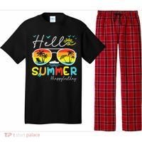 Hello Summer Happy Last Day Of School Teacher Student Pajama Set thumb 0