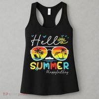 Hello Summer Happy Last Day Of School Teacher Student Women's Tank Top thumb 3