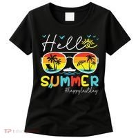 Hello Summer Happy Last Day Of School Teacher Student Women's T-Shirt thumb 0