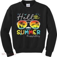 Hello Summer Happy Last Day Of School Teacher Student Kids Sweatshirt thumb 0