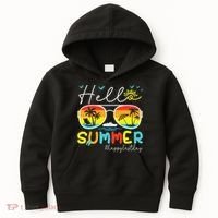 Hello Summer Happy Last Day Of School Teacher Student Kids Hoodie thumb 0