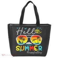 Hello Summer Happy Last Day Of School Teacher Student Tote Bag thumb 0
