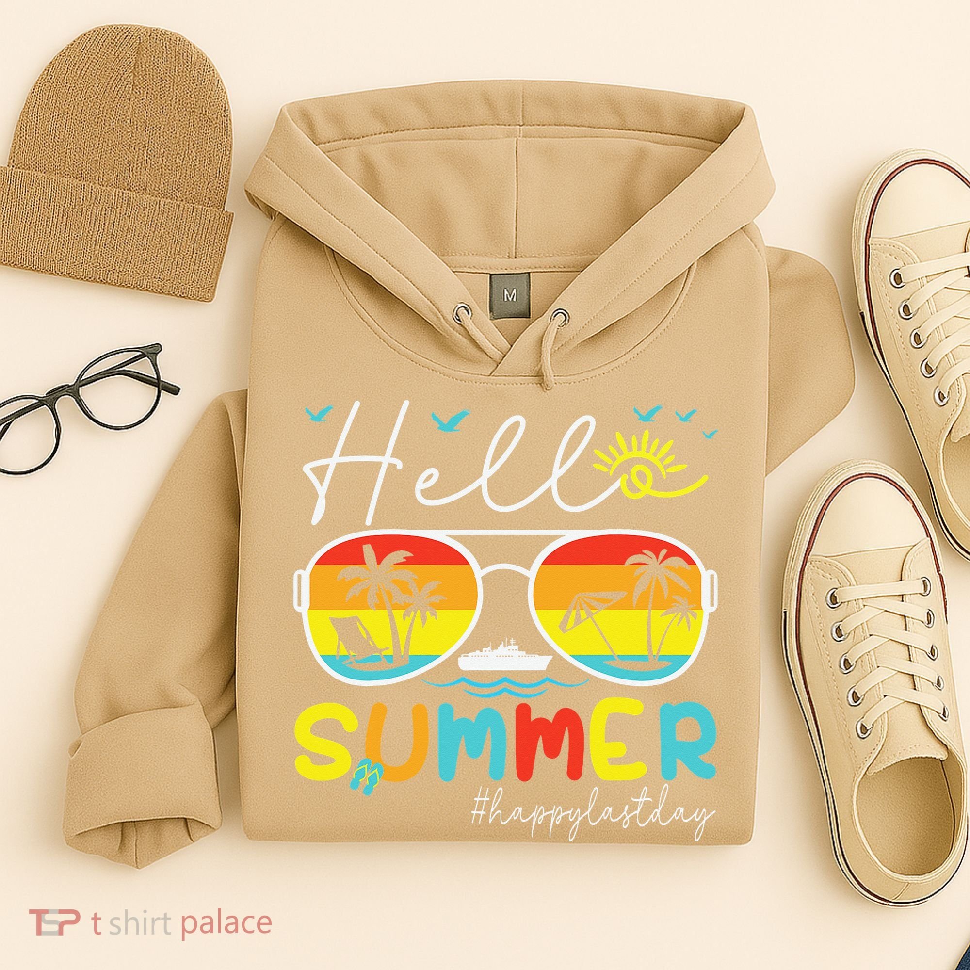 Hello Summer Happy Last Day Of School Teacher Student Hoodie