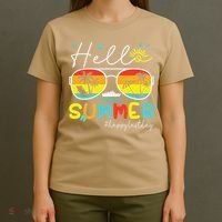 Hello Summer Happy Last Day Of School Teacher Student T-Shirt thumb 4