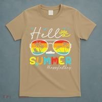 Hello Summer Happy Last Day Of School Teacher Student T-Shirt thumb 5
